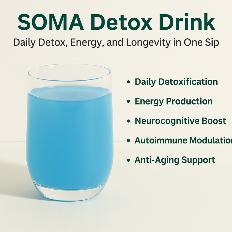 The SOMA Detox Drink: Your Daily Ally for Detox, Energy, and Longevity